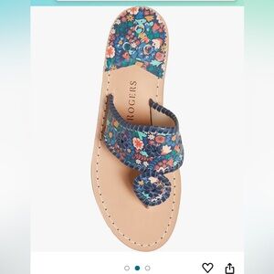 Jack Rogers Floral Sandals
